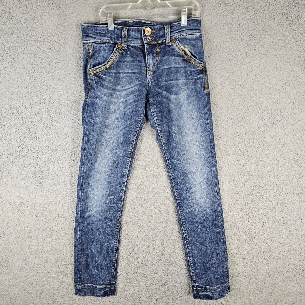 Miss Sixty Jeans Womens 29 Denim Y2K Low Rise Slim Fit Skinny Leg 374 JE6S00